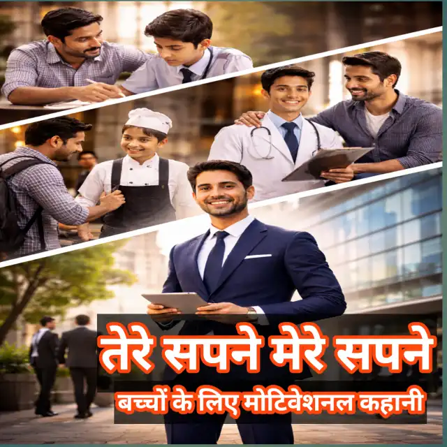 तेरे सपने मेरे सपने। बच्चों के लिए मोटिवेशनल कहानी